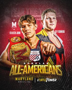 Image post by @terpswrestling on Instagram