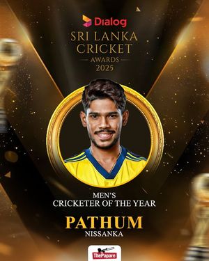 Image post by @thepaparecricket on Facebook