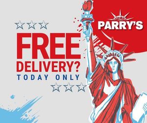 Image post by @parryspizzamckinney on Facebook