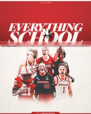 Image post by @huskers on Instagram
