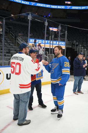 Image post by @StLouisBlues on Twitter