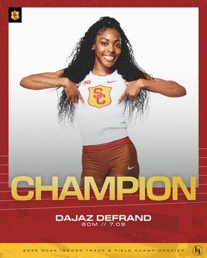 Image post by @usc_track_field on Instagram
