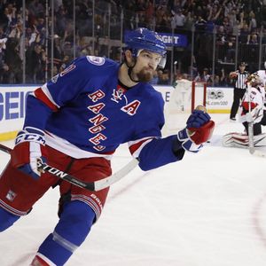 Image post by @nyrangers on Instagram