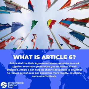 Image post by @EnvDefenseFund on Twitter