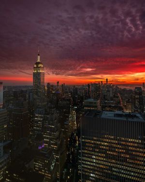 Image post by @EmpireStateBldg on Twitter