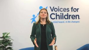 Video post by @VoicesForChildrenSD on Facebook