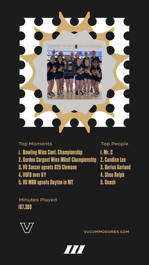 Image post by @vucommodores on Twitter