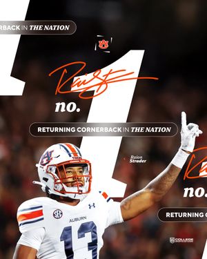 Image post by @AuburnFootball on Twitter
