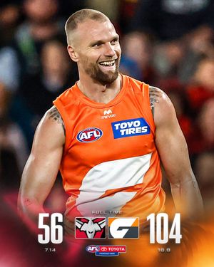Image post by @AFL on Twitter/X
