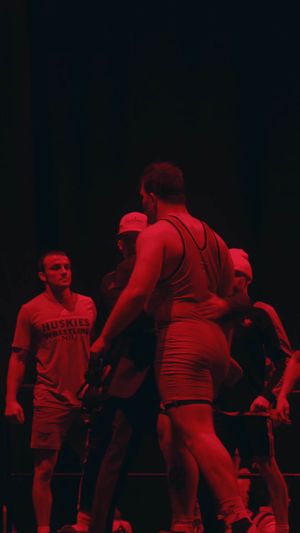 Video post by @NIUWrestling on Facebook