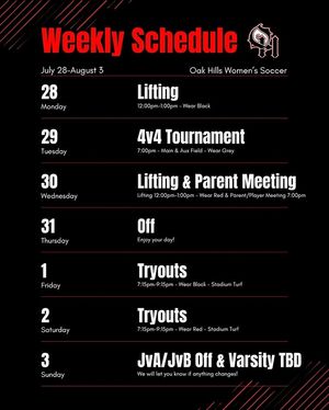Image post by @oakhillswsoc on Instagram