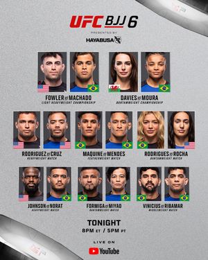 Image post by @ufcbjj on Instagram
