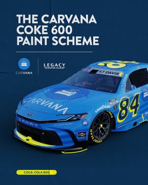 Image post by @carvanaracing on Instagram