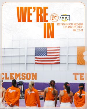 Image post by @clemsonwtennis on Instagram