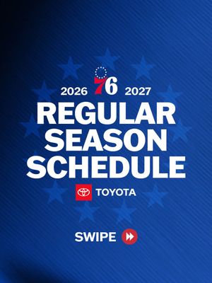 Image post by @sixers on Instagram