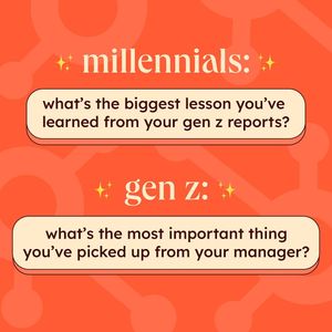 Image post by @hubspot on Instagram