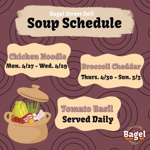 Image post by @bagelstreetdeli on Instagram