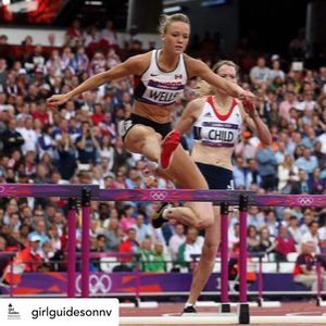 Image post by @sarahwells400mh on Instagram
