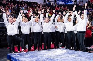 Image post by @ou_wgymnastics on Instagram
