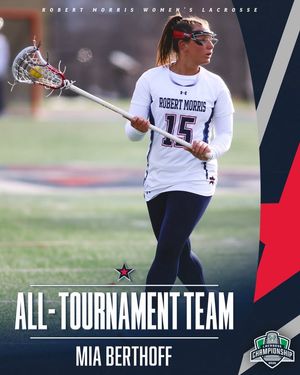 Image post by @RMUAthletics on Facebook