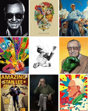 Image post by @therealstanlee on Instagram