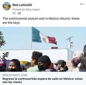 Image post by @redlatina on Facebook