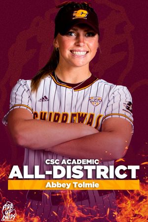 Image post by @CMUSoftball on Twitter