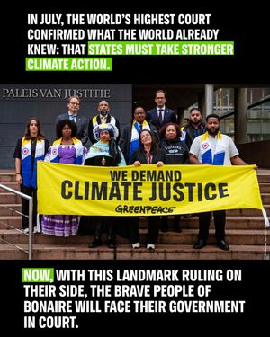 Image post by @greenpeace on Instagram