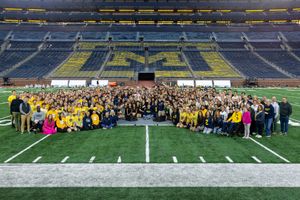 Image post by @umichband on Instagram
