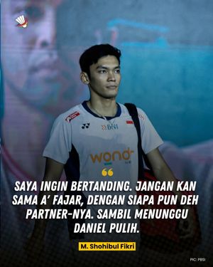 Image post by @bolalobbadminton on Instagram