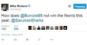 Image post by @sanjosesharks on Instagram