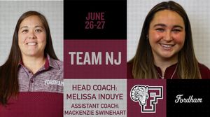 Image post by @FordhamSoftball on Twitter