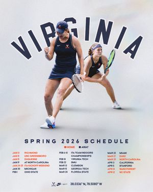 Image post by @uvawomenstennis on Instagram