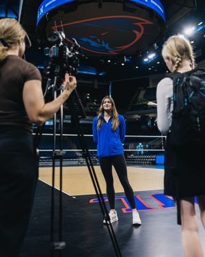 Image post by @depaulvball on Instagram