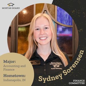 Image post by @purduemortarboard on Instagram