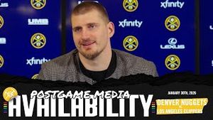 Video post by @Denver Nuggets on YouTube