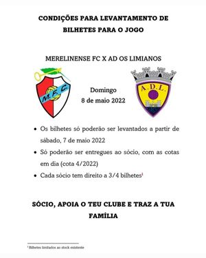 Image post by @merelinenseFC on Facebook