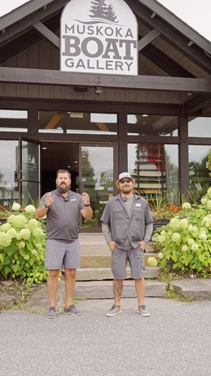 Video post by @MuskokaBoatGallery on Facebook