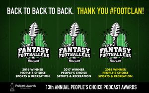 Image post by @fantasyfootballers on Instagram