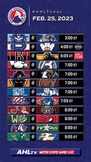 Image post by @TheAHL on Twitter/X