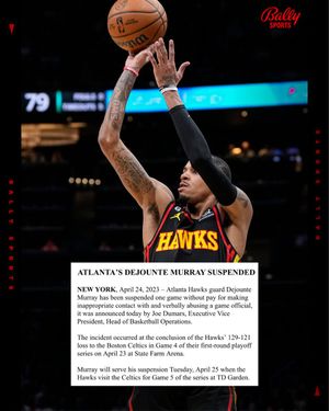 Image post by @BallySports on Twitter
