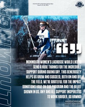 Image post by @monmouthwlax on Instagram