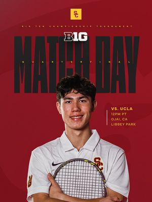 Image post by @uscmenstennis on Instagram