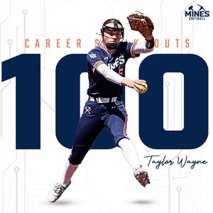 Image post by @MinesSoftball on Twitter