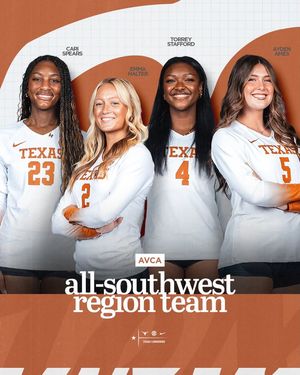 Image post by @TexasLonghornsVolleyball on Facebook