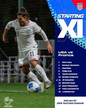 Image post by @ussoccer_ent on Instagram