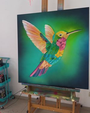 Image post by @flaviabraunart on Instagram
