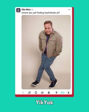 Image post by @yikyakapp on Instagram