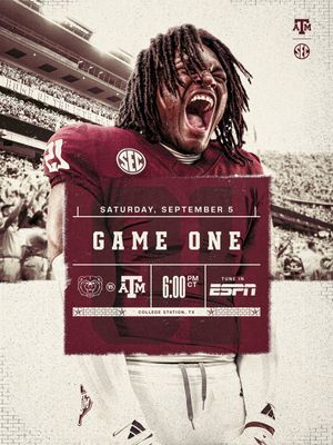 Image post by @aggiefootball on Instagram