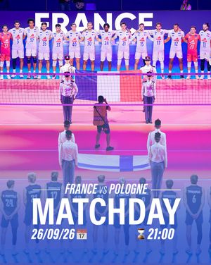 Image post by @equipefrancevolley on Instagram